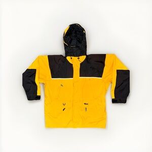 Viking Tempest Industrial Rain Jacket Men 3XL Yellow/Black Waterproof/Windproof